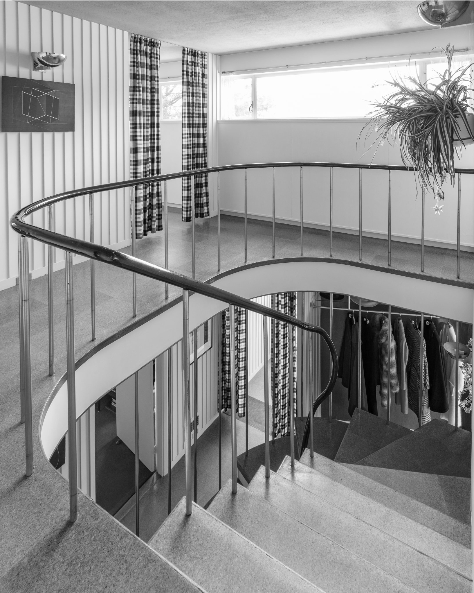 Gropius House Second-Floor Foyer. Photo by Eric Roth.