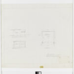 A drawing of the garage.