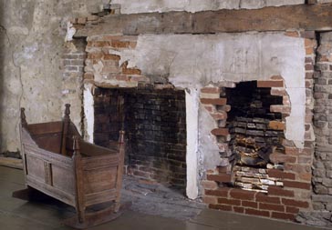 Spencer-Peirce-Little Farm, Newbury, MA. Kitchen chamber.