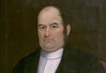 Unidentified artist; Benjamin Sawyer (1782-1871) was the minister at Rocky Hill Meeting House from 1835 to 1871.