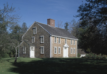 Winslow Crocker House, Yarmouthport, MA., exterior.