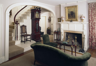 Merwin House, Stockbridge, MA. Parlor.