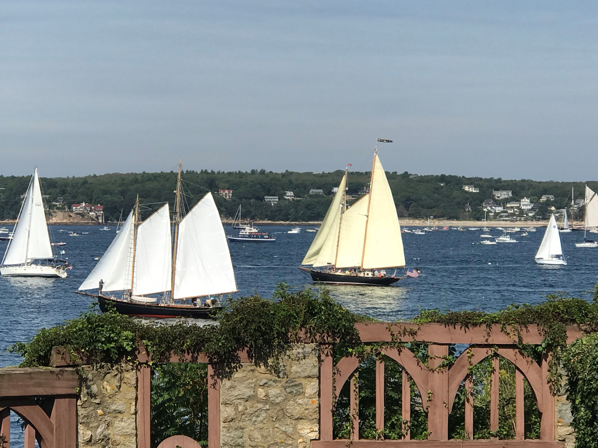 Gloucester Harbor from Beauport terrace