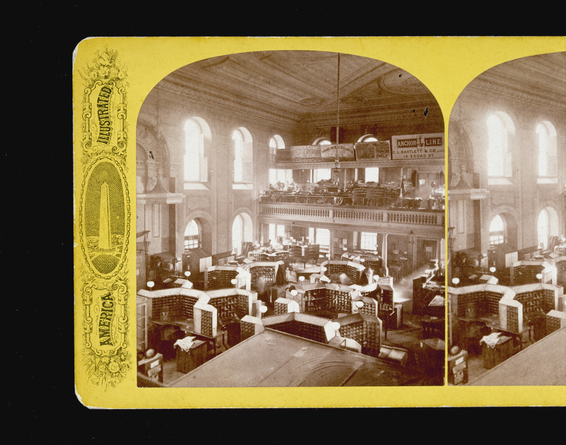 Old South Meeting House when used as a post office