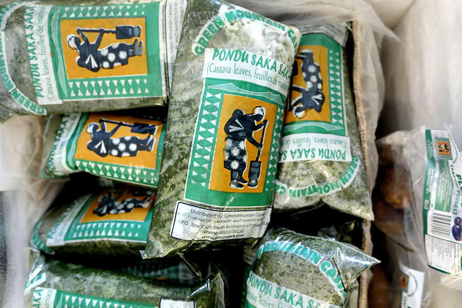 Frozen cassava from Green Mountain Cassava supplies many local markets.
