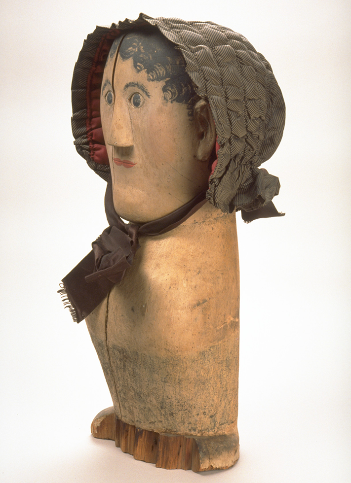 Milliner’s Model, 1825-1875. Gift of Bertram K. and Nina Fletcher Little