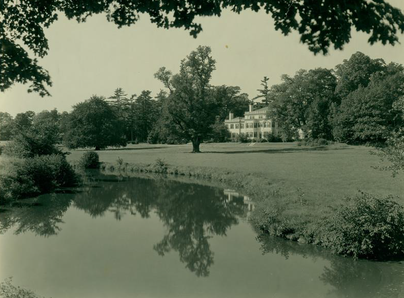 Lyman Estate from Pond
