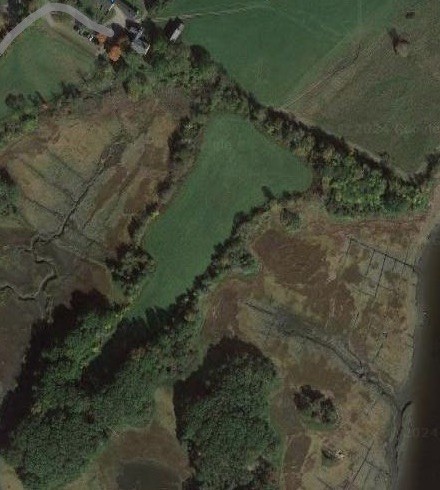 Image of the Island Field from Google Maps