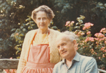 Bertram K. and Nina Fletcher Little outdoors.