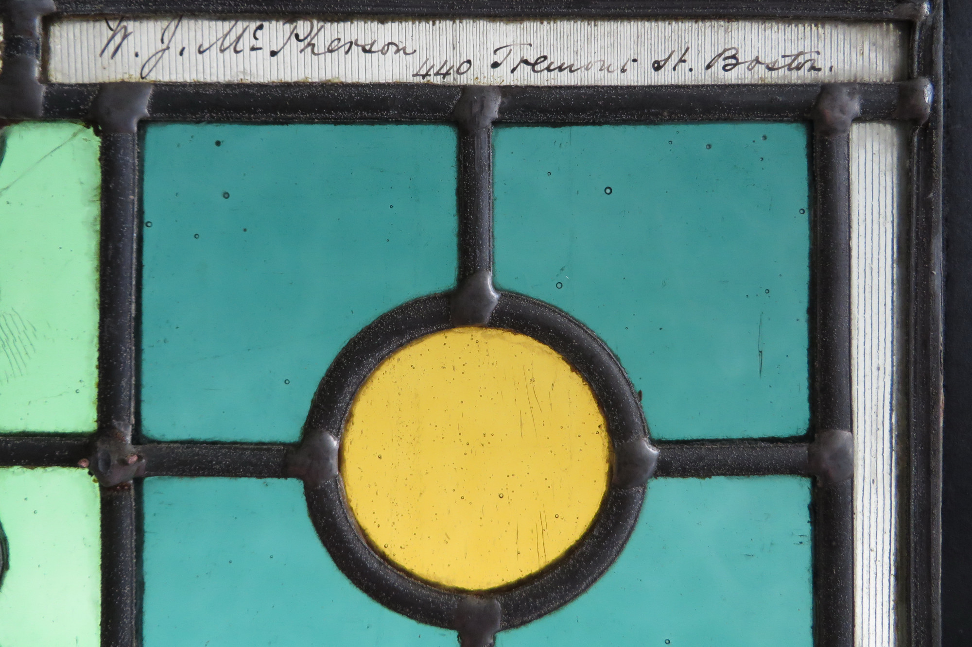 Window Shades: W.J. McPherson's Stained Glass