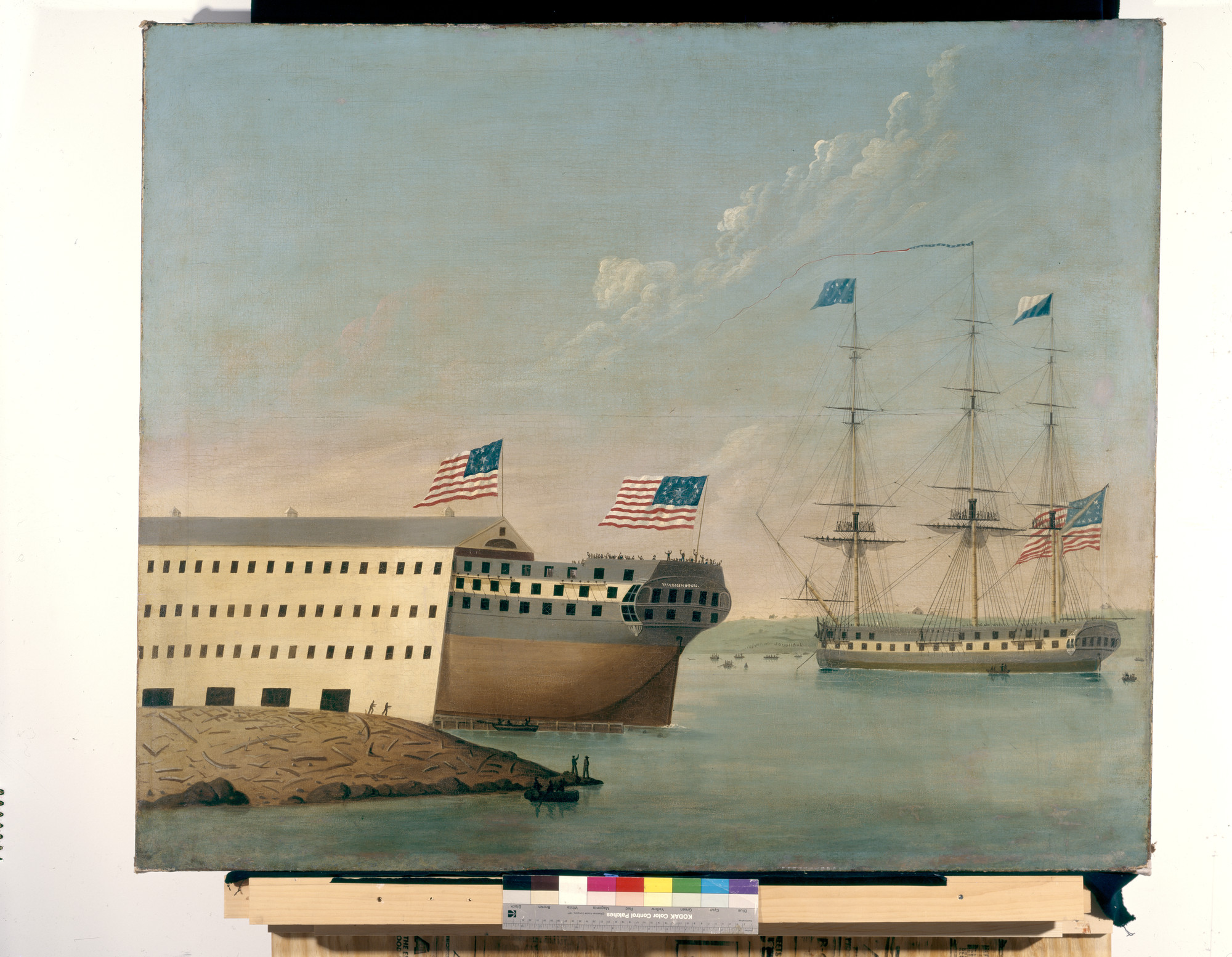 The Launching of a Ship — and a Career