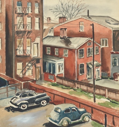 A New Haven Back Yard