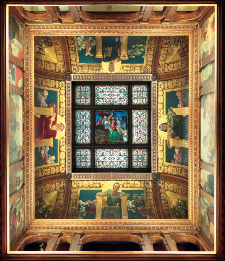 Venice in Boston: Wall Murals at the Ames-Webster Mansion
