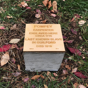 Installed witness stones Connecticut