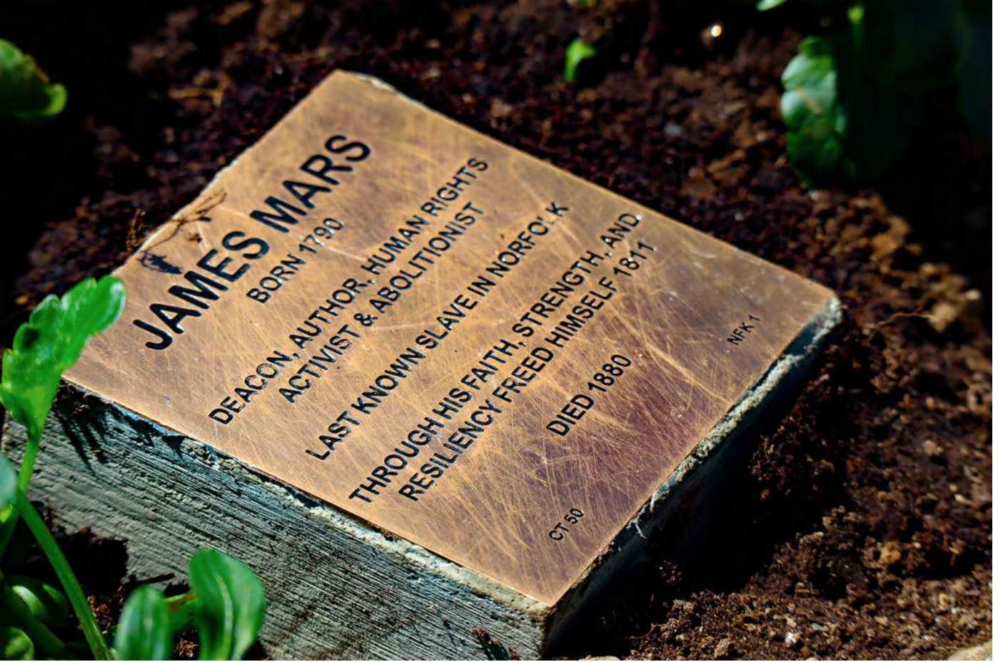 Commemorating History: James Mars Witness Stone Ceremony in Norfolk