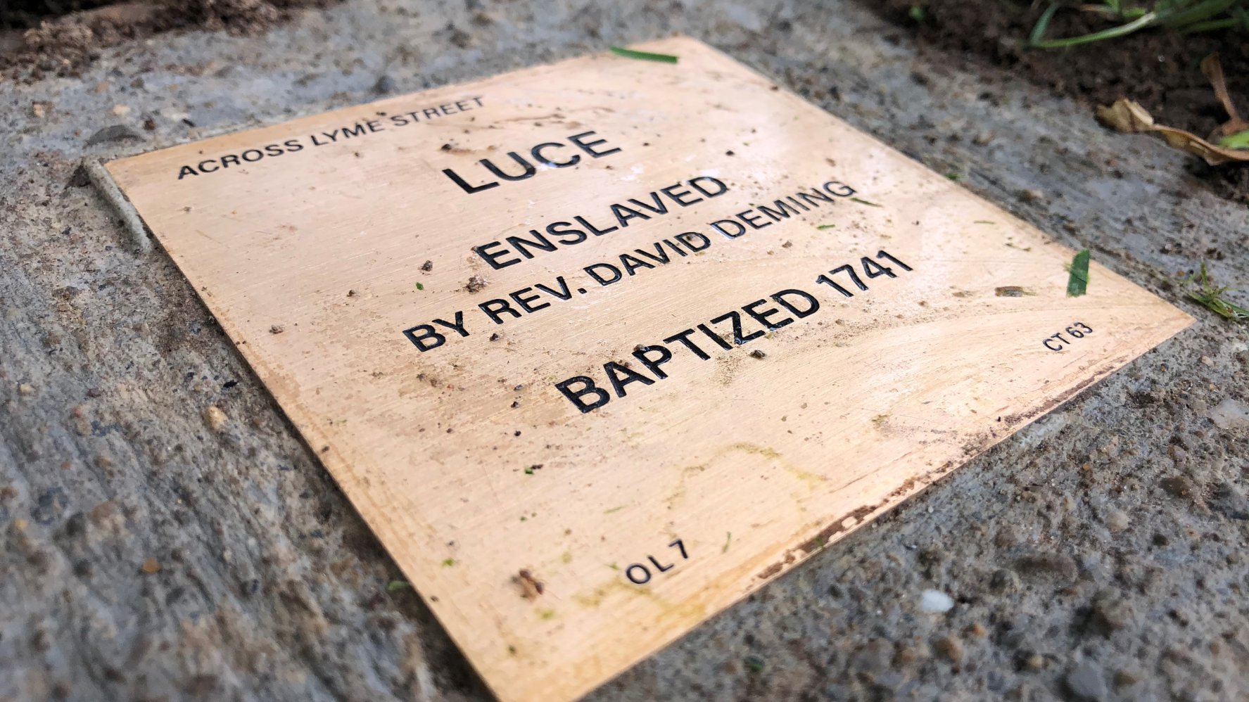 Old Lyme Installs Witness Stones