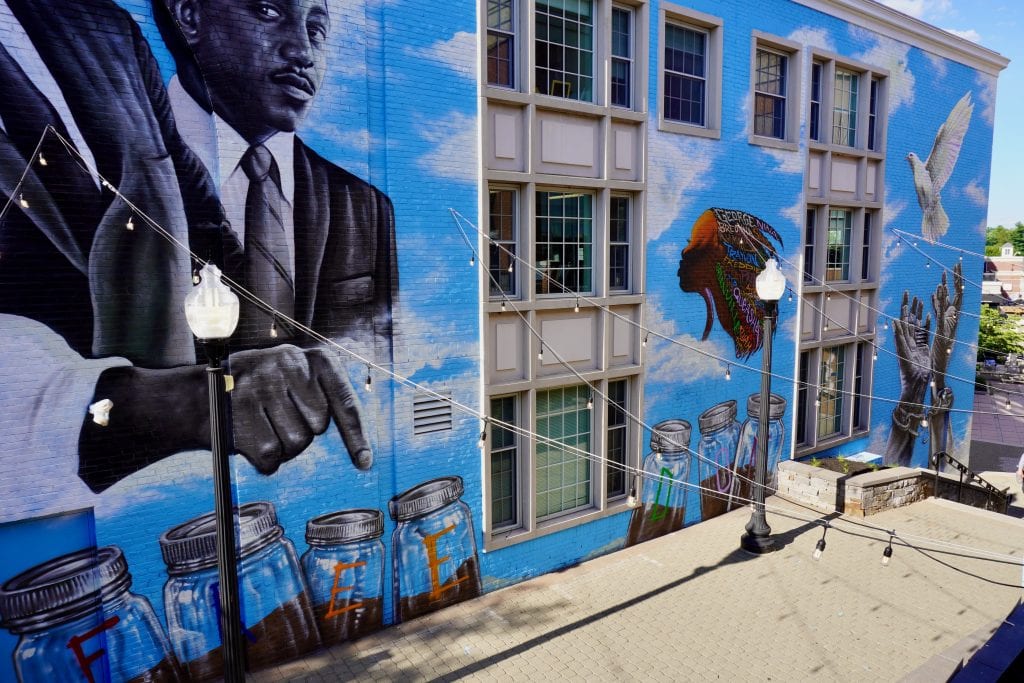 The MLK Mural Part I: Bristow and Freedom