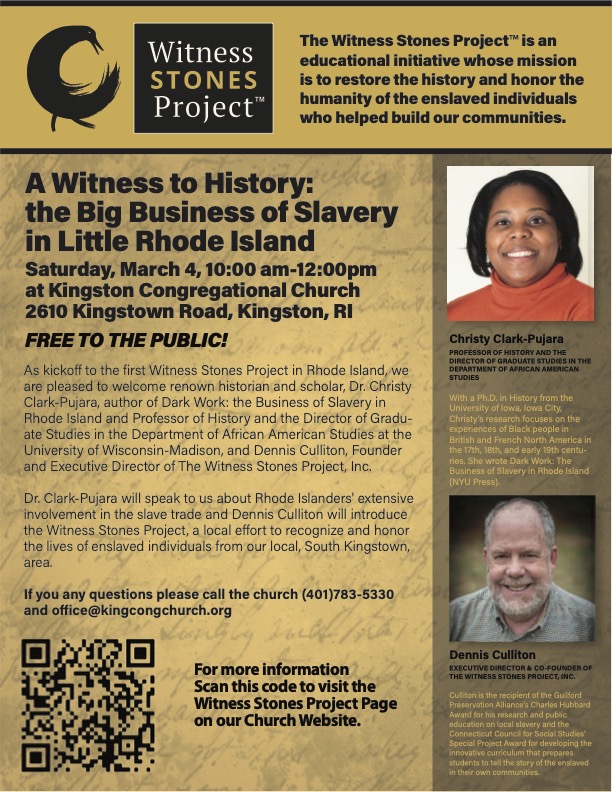 Witness to History: The Big Business of Slavery in Little Rhode Island