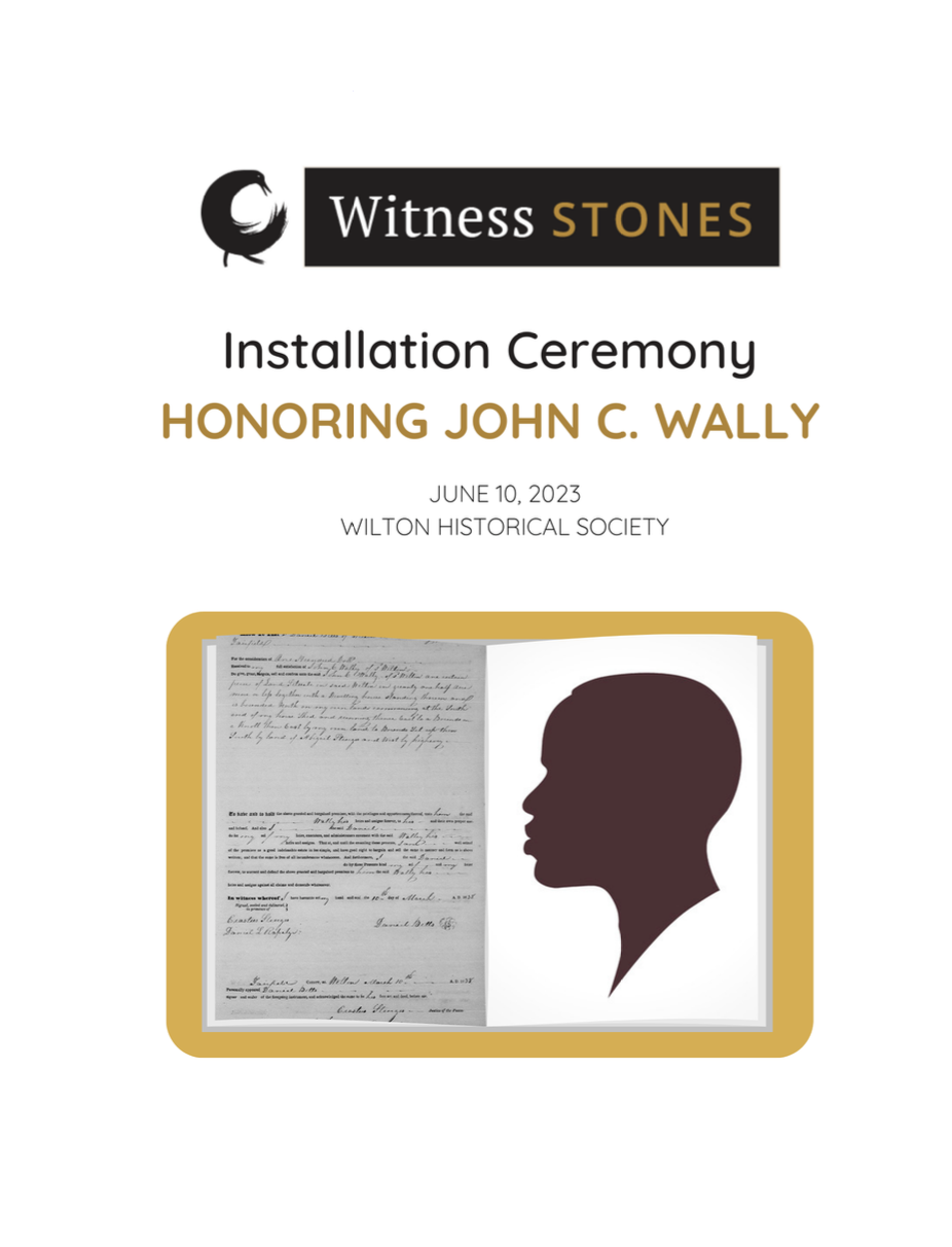 Installation Ceremony Honoring John C. Wally