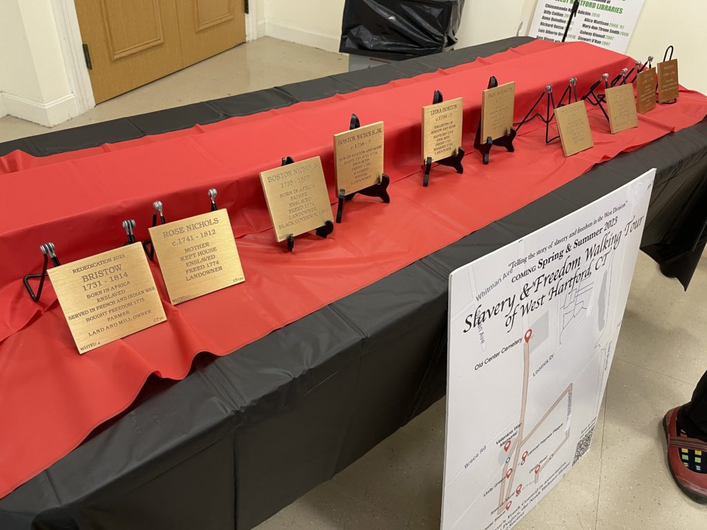 West Hartford Pays Homage to Those Enslaved in Witness Stones Installation Ceremony