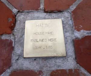A photo of the stone, MO-1 for Hattie.
