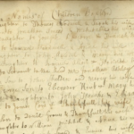 Handwritten 18th-century birth records page with highlighted entry for Jonathan Ashley.