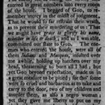 Old text page titled 'Returning to Zion' with narrative about distress, enemies, and faith.