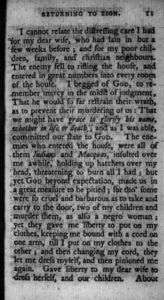 Old text page titled 'Returning to Zion' with narrative about distress, enemies, and faith.