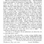Historical document on the history of Woodstock, slavery abolition, and events in late 18th-century Connecticut.