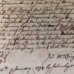 Historical emancipation manuscript from 1778 detailing Humphrey Negro man's freedom. Handwritten in cursive.
