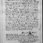 Handwritten 1830 document by Hannah Austin from Suffield, Connecticut, discussing a Revolutionary War era slave exchange.
