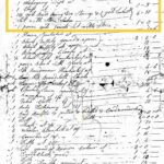 Handwritten historical inventory list from 1796 detailing various items and their values.