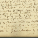 Old handwritten church register detailing baptisms in 1790. Faded ink and aged paper with names and dates visible.