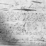 Historic handwritten document with signatures and legal text from the early 1800s, detailing an emancipation.