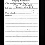 Historical Revolutionary War muster roll for Zacharia Still, Parsons' Regiment, Connecticut.