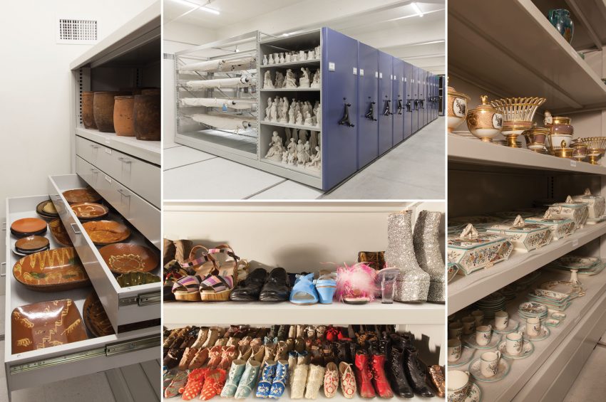 Collections storage at the Haverhill Regional Office
