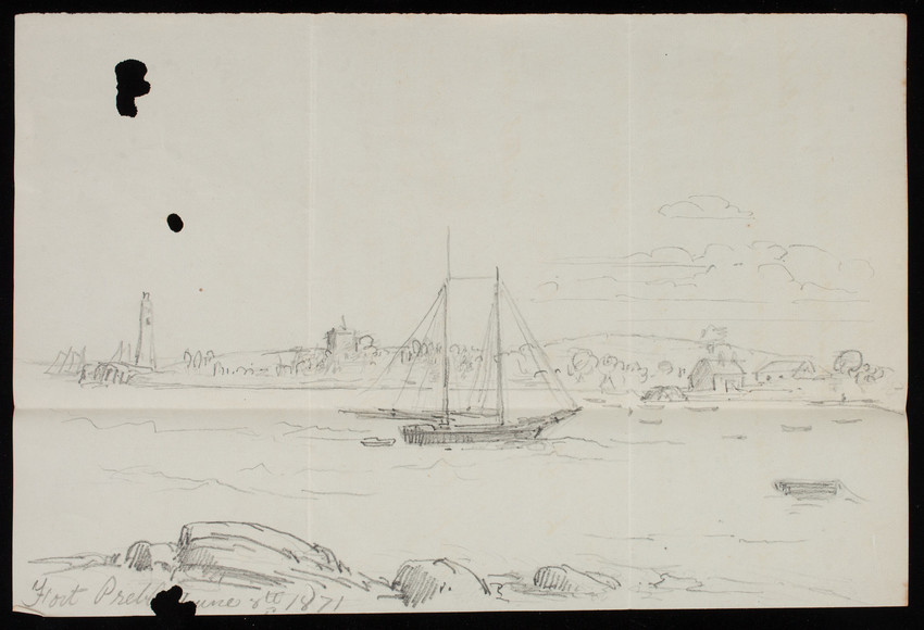 Enclosed in a letter from Thomas Lincoln Casey, Jr. to Thomas Lincoln Casey, July 9, 1871
